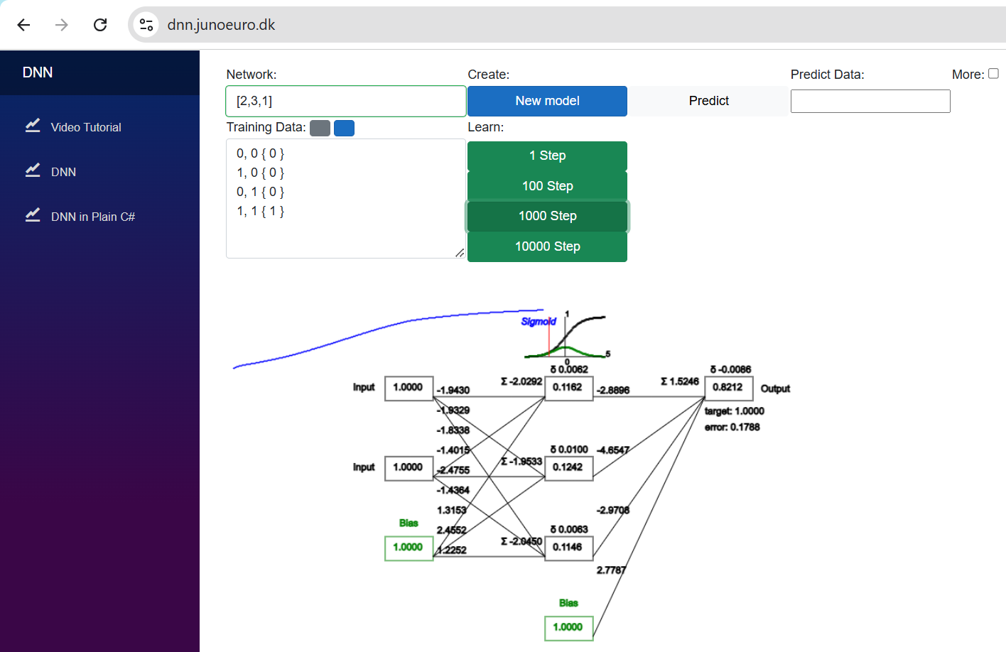 Maskinlæring (Simulator) screenshot