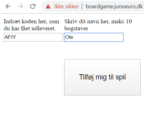 BoardGame/JunoEuro.dk screenshot