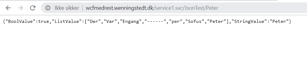 Rest Web Service Wenningstedt screenshot