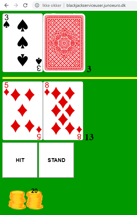Black Jack screenshot
